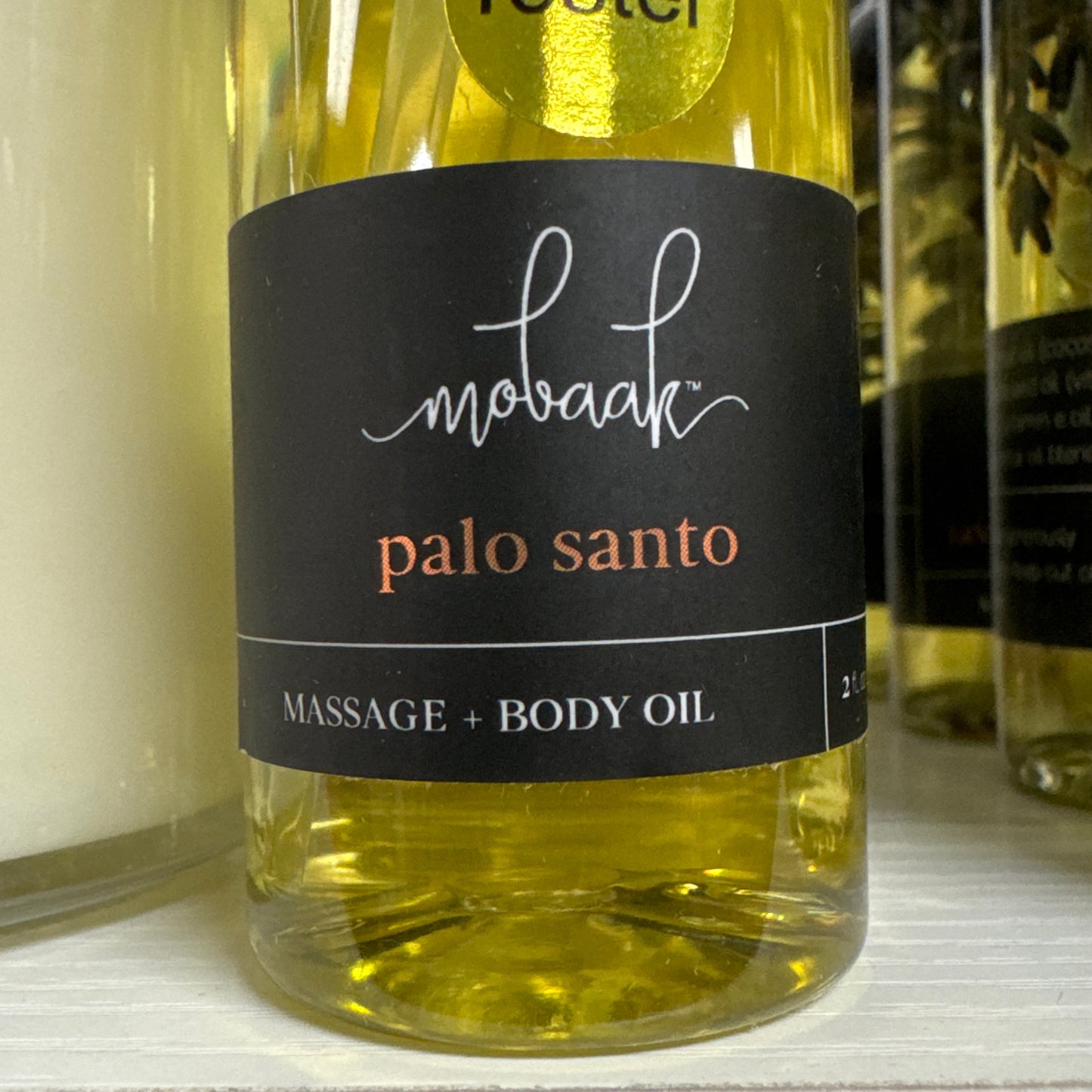 Massage + Body Oil- Palo Santo